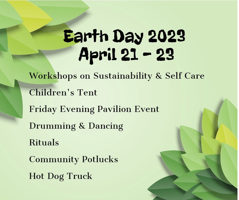 Earth Day 2023 Gaea Retreat Center